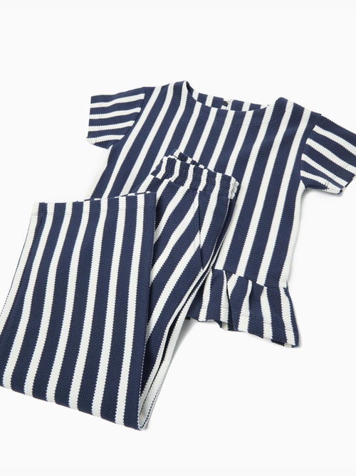 Conjunto camiseta y pantalón, MO Fashion - Kiabi Conjunto camiseta y pantalón, MO Fashion - Kiabi