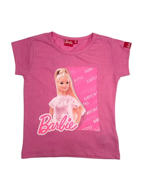Conjunto camiseta y short Barbie - Kiabi Conjunto camiseta y short Barbie - Kiabi