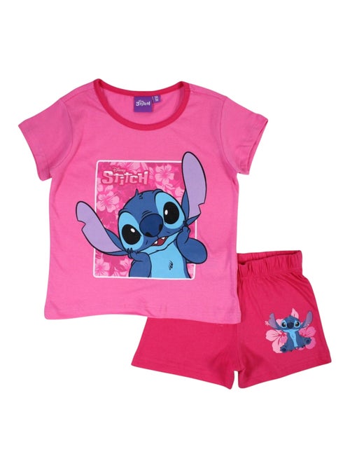 Conjunto camiseta y short Lilo & Stitch - Kiabi Conjunto camiseta y short Lilo & Stitch - Kiabi