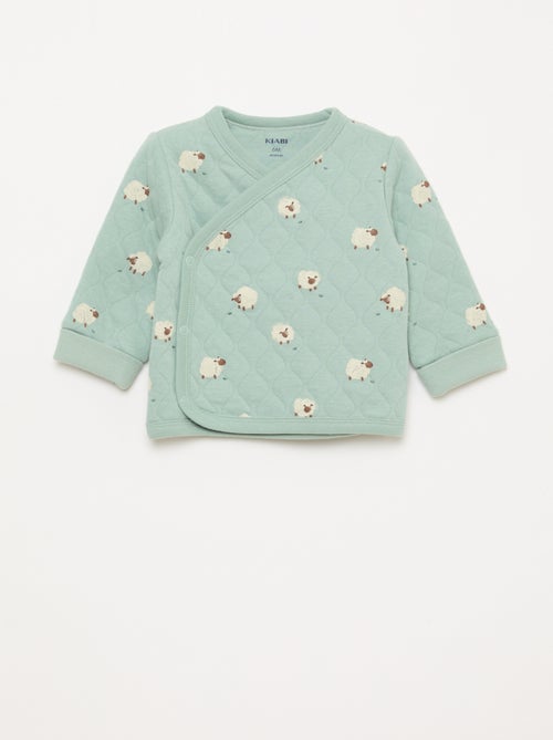 Conjunto chaleco cruzado + legging - 2 piezas - Kiabi