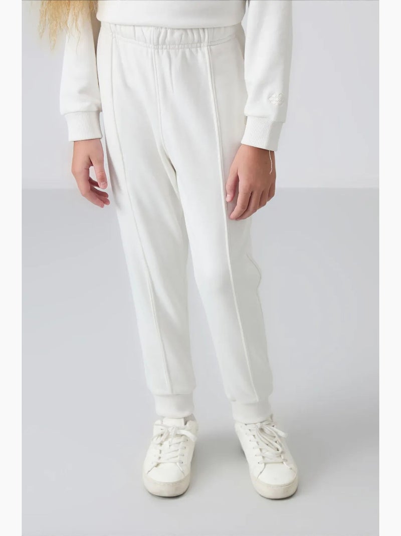 Conjunto chándal juvenil oversize largo tommy Blanco roto - Kiabi
