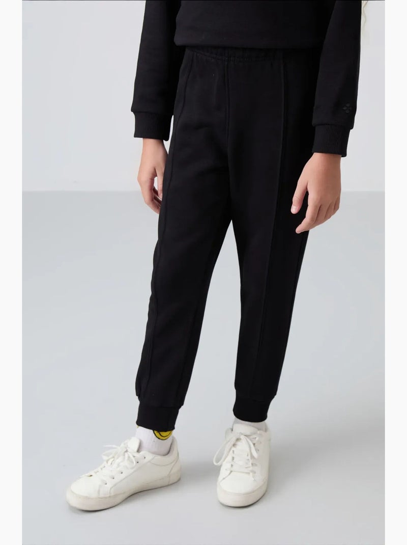 Conjunto chándal juvenil oversize largo tommy Negro - Kiabi
