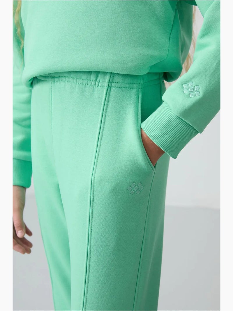 Conjunto chándal juvenil oversize largo tommy Verde menta - Kiabi