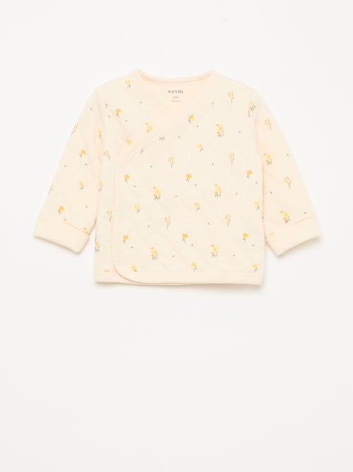 Conjunto chaqueta cruzada + legging - 2 piezas - Kiabi