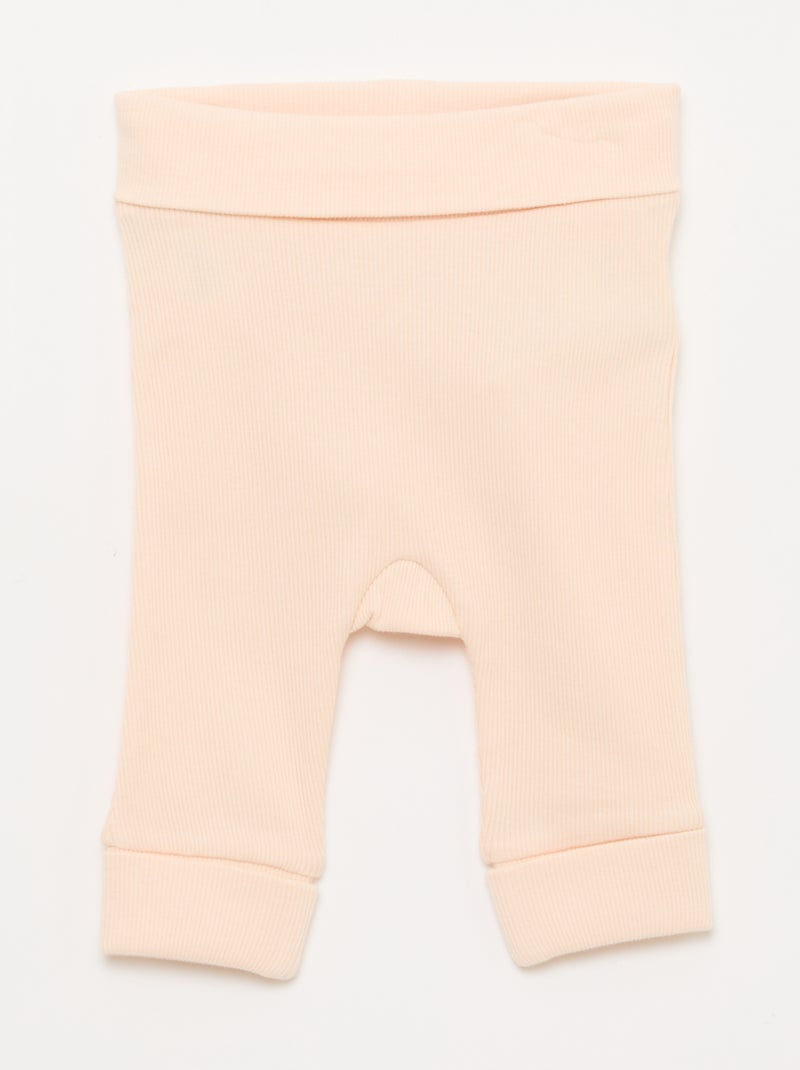 Conjunto chaqueta cruzada + legging - 2 piezas Rosa - Kiabi