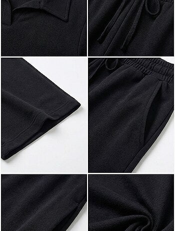 Conjunto co-ord de dos piezas con cintura media y cuello polo istanbul