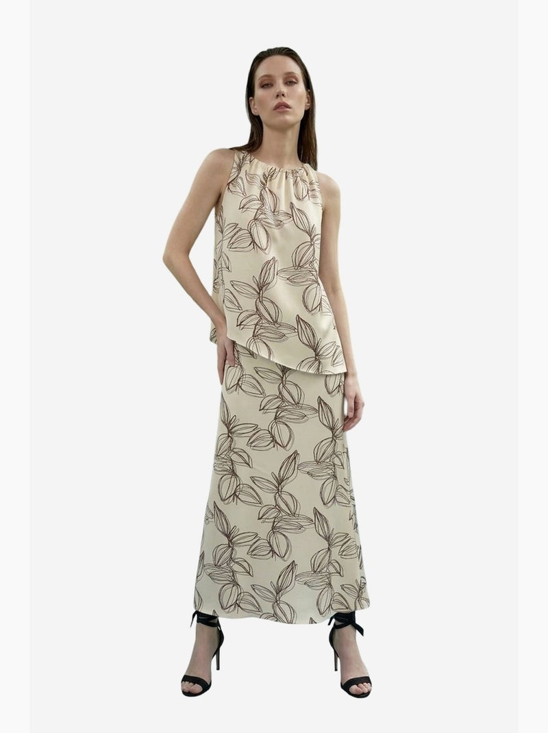 Conjunto co-ord de dos piezas de lyocell my fashion Multicolor - Kiabi