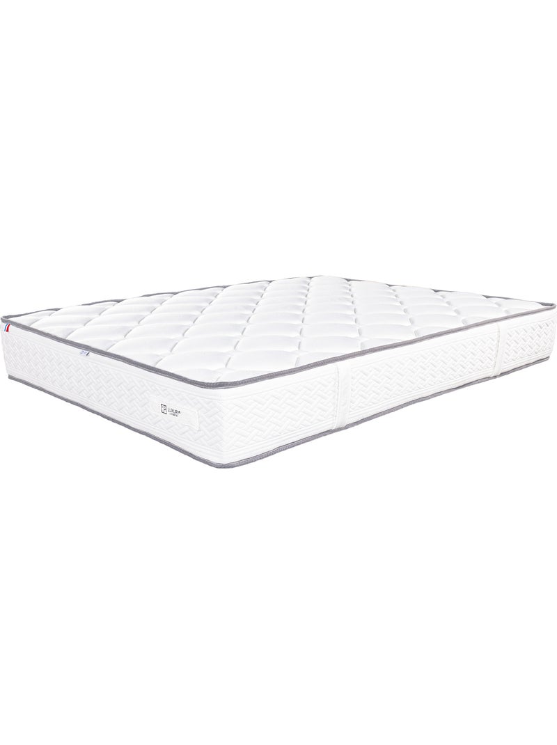 Conjunto colchón de espuma de 20 cm y somier beige Beige - Kiabi