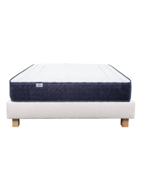 Conjunto colchón espuma 24 cm y somier beige - Kiabi Conjunto colchón espuma 24 cm y somier beige - Kiabi