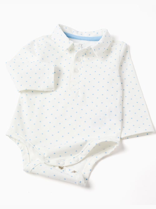 Conjunto Combinaison Babygrow Manga Larga - Kiabi