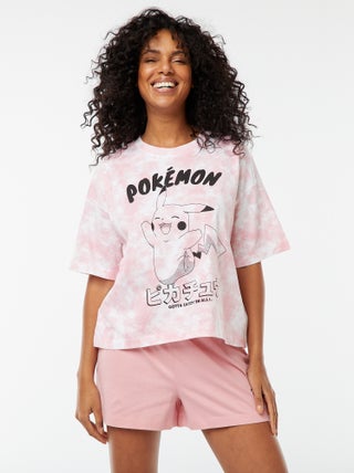Conjunto con camiseta + short 'Pokemon' - 2 piezas