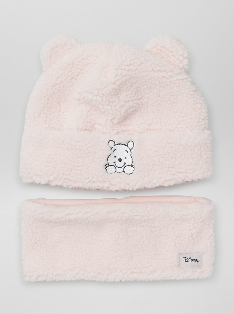 Conjunto con gorro + braga 'Winnie' - 2 piezas ROSA - Kiabi