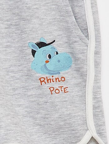 Conjunto con sudadera de chándal + Pantalón corto - 2 piezas