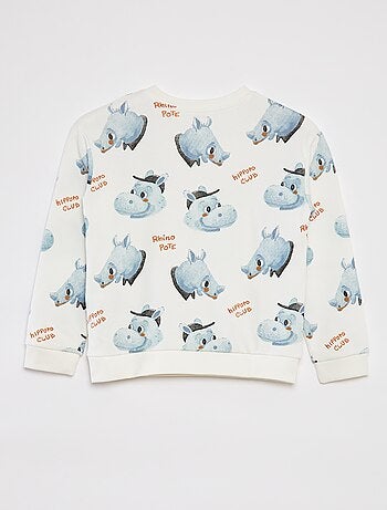 Conjunto con sudadera de chándal + short - 2 piezas