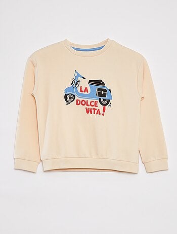 Conjunto con sudadera de chándal + short - 2 piezas