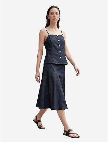 Conjunto coord de dos piezas de algodón-lycra para mujer my fashion