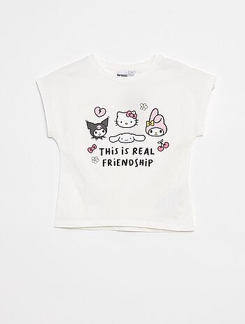 Conjunto corto con camiseta + pantalón corto 'Hello Kitty' - 2 piezas