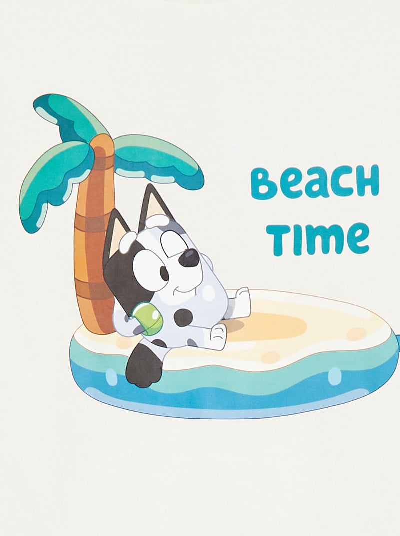 Conjunto corto con camiseta + short 'Bluey' - 2 piezas VERDE - Kiabi