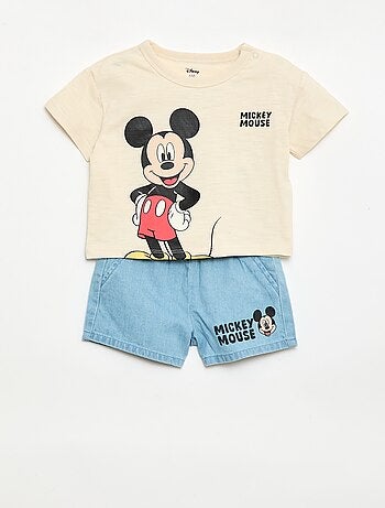 Conjunto corto de camiseta + pantalón corto 'Simba' - 2 piezas
