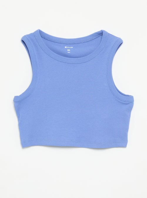 Conjunto corto de short y camiseta de tirantes - 2 piezas - Kiabi