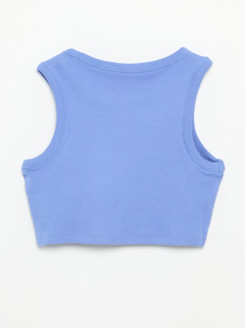 Conjunto corto de short y camiseta de tirantes - 2 piezas - Kiabi
