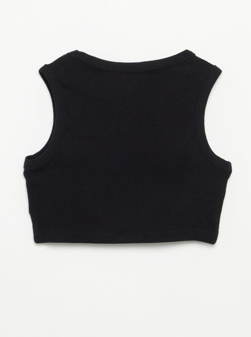 Conjunto corto de short y camiseta de tirantes - 2 piezas - Kiabi