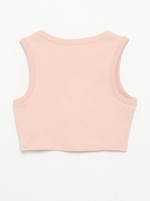 Conjunto corto de short y camiseta de tirantes - 2 piezas - Kiabi