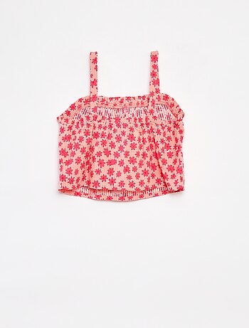 Conjunto corto top + pantalón corto - 2 piezas