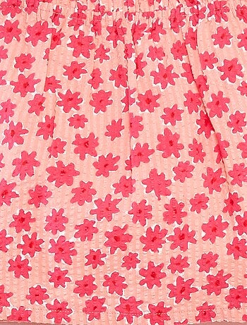 Conjunto corto top + pantalón corto - 2 piezas