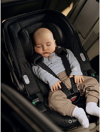 Conjunto Cosi 360? ISOFIX LIONELO Moxie i-Size - Ligero - 40-87 cm - Tejido de bamb? natural