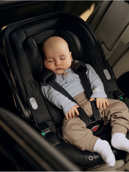 Conjunto Cosi 360? ISOFIX LIONELO Moxie i-Size - Ligero - 40-87 cm - Tejido de bamb? natural - Kiabi