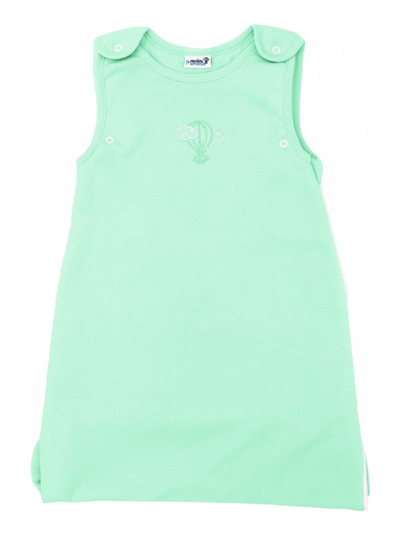 Conjunto de 2 bodies estampados de manga larga Verde agua - Kiabi