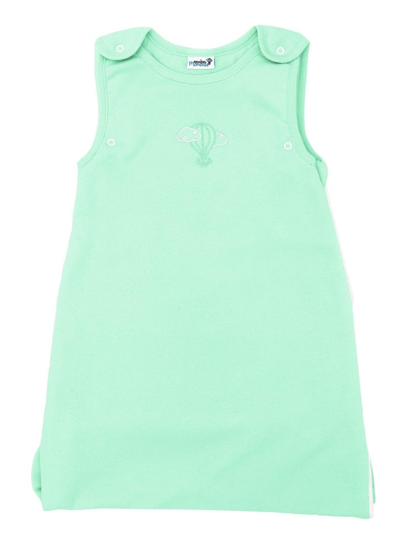 Conjunto de 2 bodies estampados de manga larga Verde agua - Kiabi