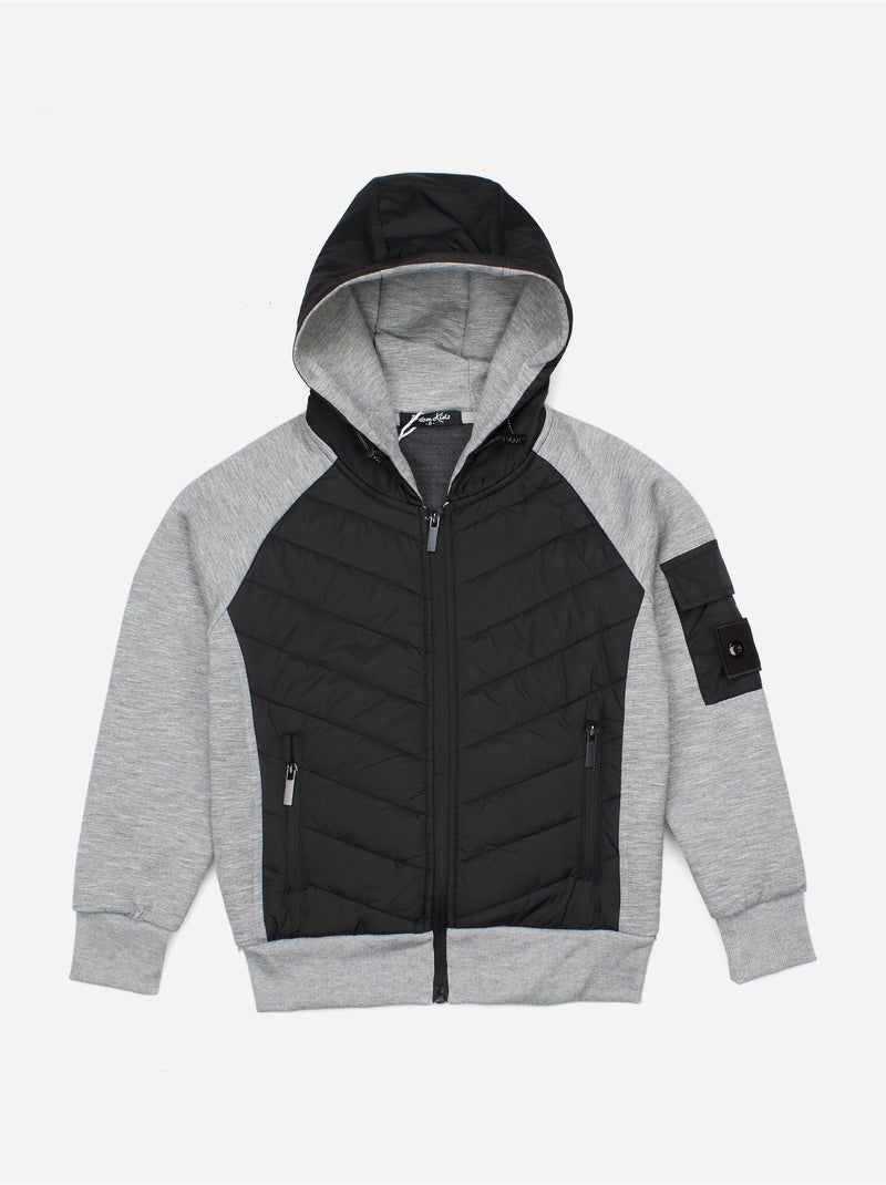 Conjunto de 2 piezas - Boom Kids Gris - Kiabi