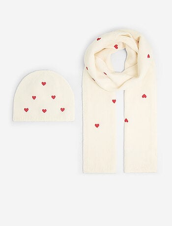 Conjunto de 2 piezas - Bufanda + gorro