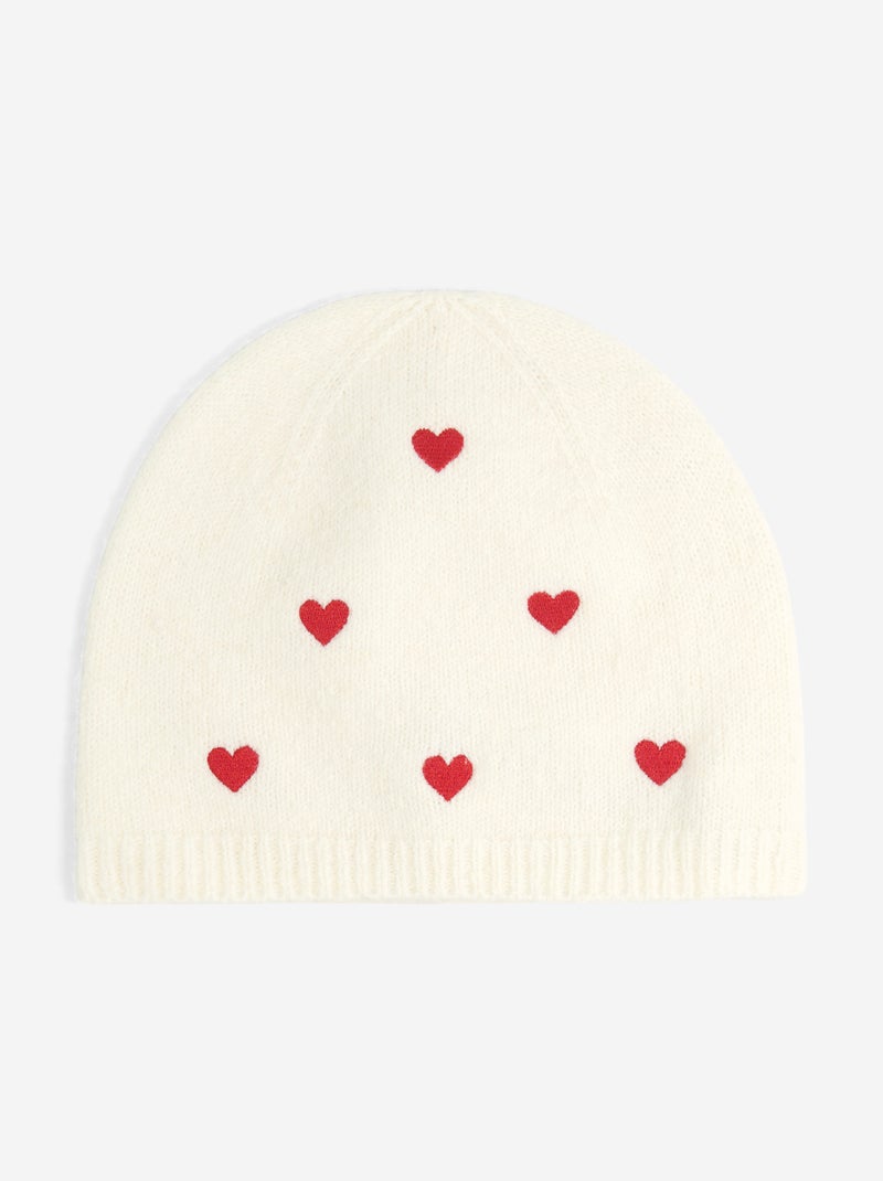 Conjunto de 2 piezas - Bufanda + gorro Blanco - Kiabi