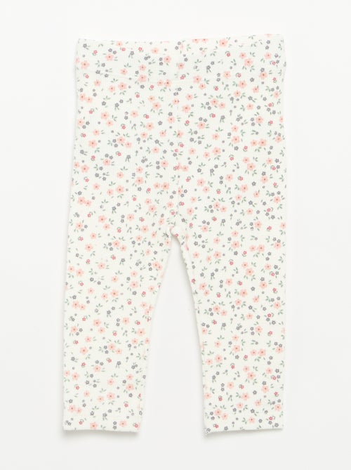 Conjunto de 2 piezas - Camiseta de manga larga + legging - Kiabi