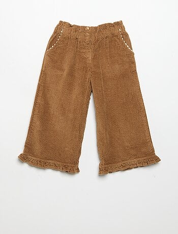 Conjunto de 2 piezas - Camiseta + pantalón de terciopelo