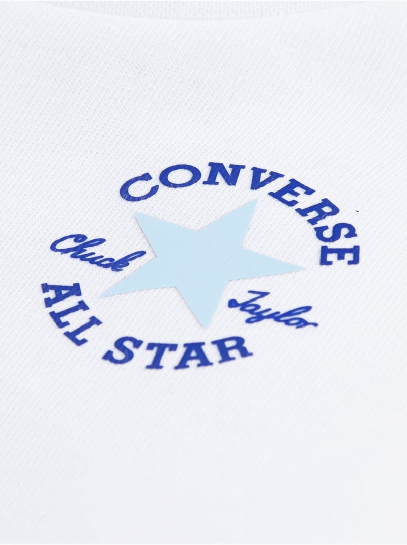 Conjunto de 2 piezas - Converse Blanco Azul - Kiabi