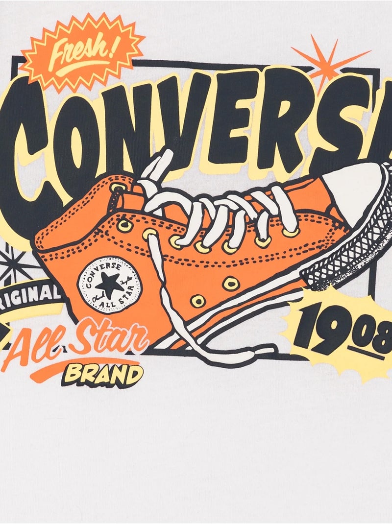 Conjunto de 2 piezas - converse Negro Blanco - Kiabi