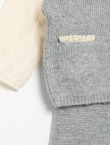 Conjunto de 2 piezas - jersey 2 en 1 + legging