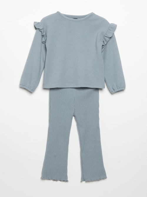 Conjunto de 2 piezas - jersey + legging - Kiabi