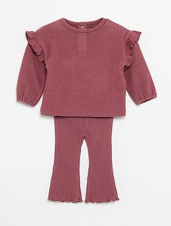 Conjunto de 2 piezas - jersey + legging