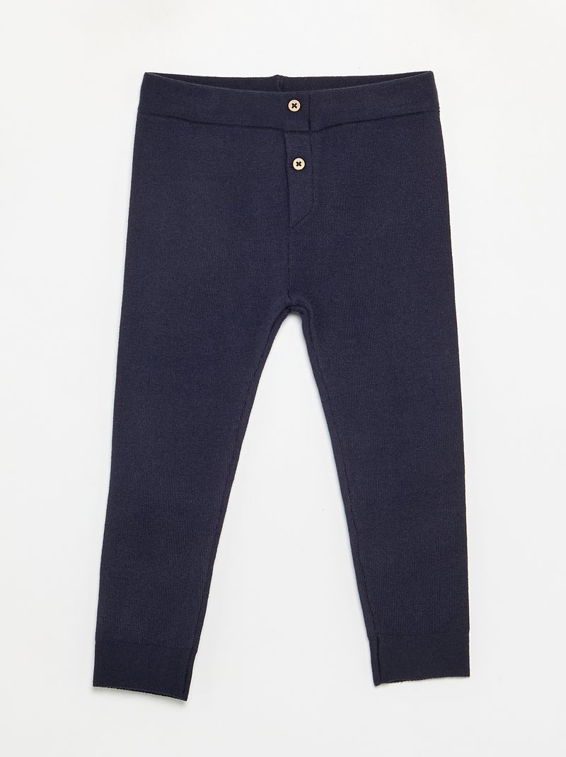 Conjunto de 2 piezas - Jersey + pantalón Azul - Kiabi