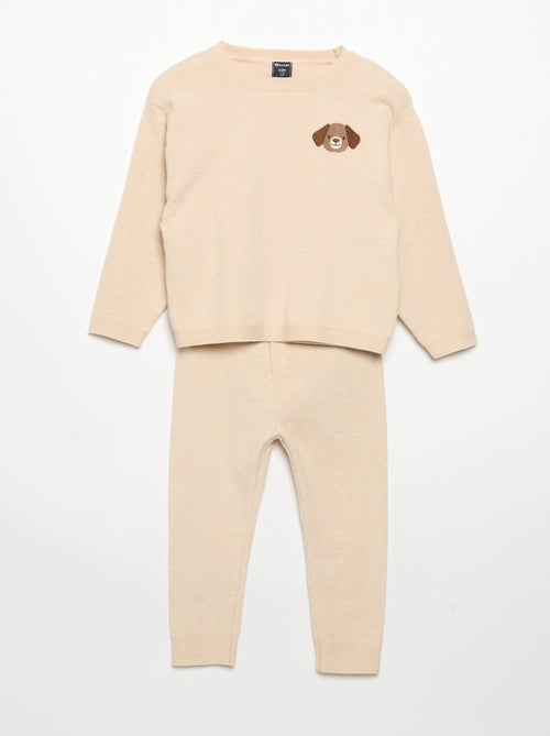 Conjunto de 2 piezas - Jersey + pantalón - Kiabi