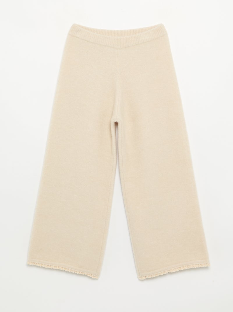 Conjunto de 2 piezas - Jersey + pantalón Beige - Kiabi
