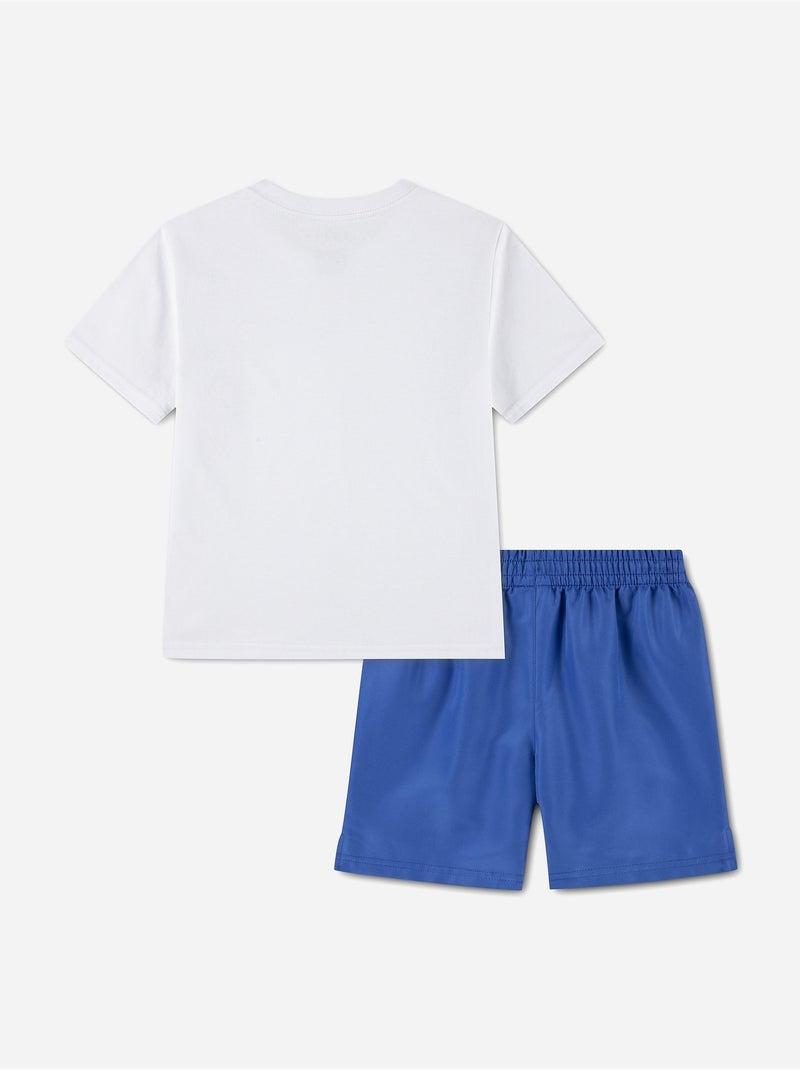Conjunto de 2 piezas - Jordan Azul Blanco - Kiabi