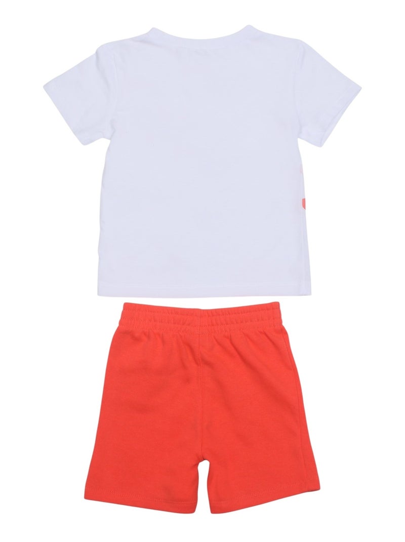 Conjunto de 2 piezas - Jordan Blanco Naranja - Kiabi