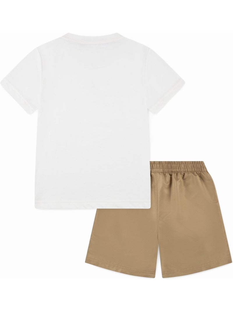 Conjunto de 2 piezas - Jordan Marrón - Kiabi
