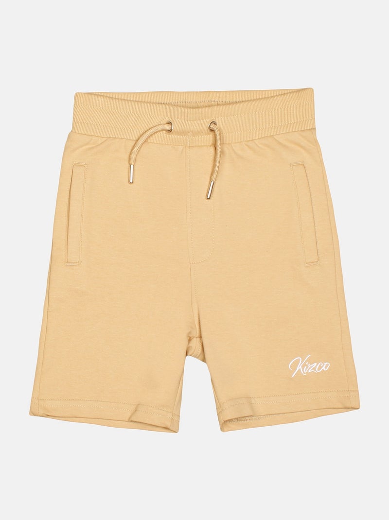 Conjunto de 2 piezas - Kizco Amarillo mostaza - Kiabi
